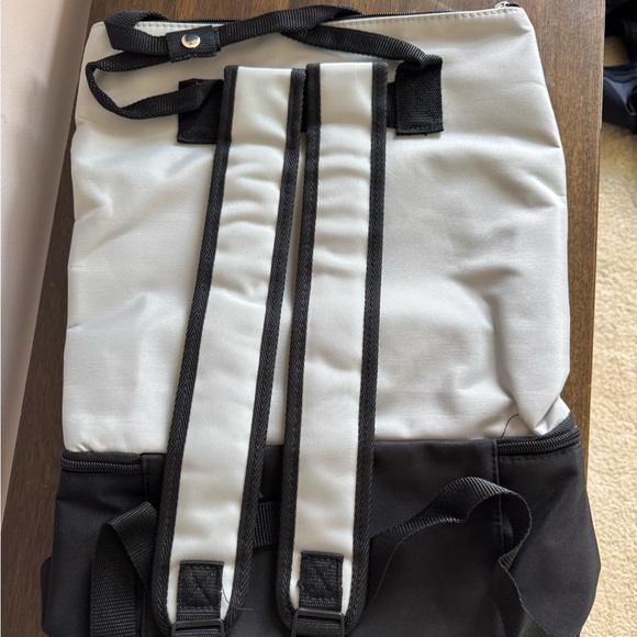 DSW Black and Cream Women's Backpack - Picture 2 of 4